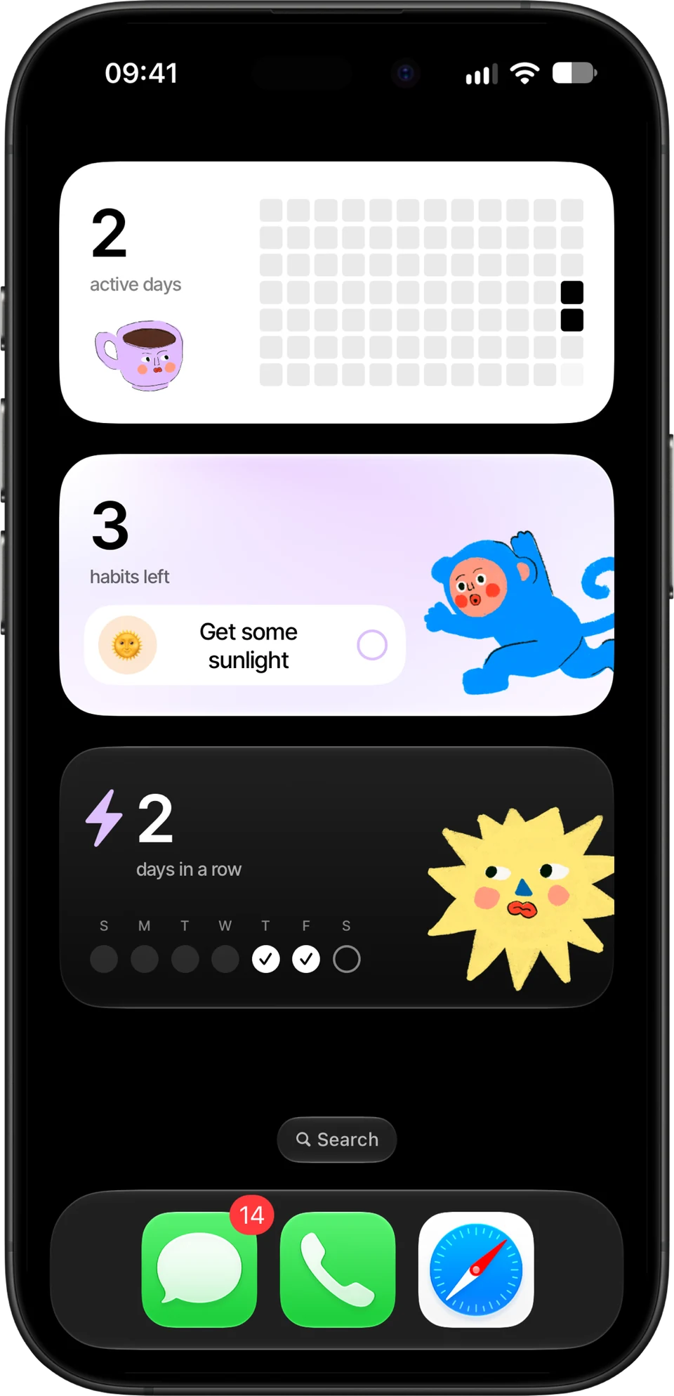 Ritual app preview on iPhone